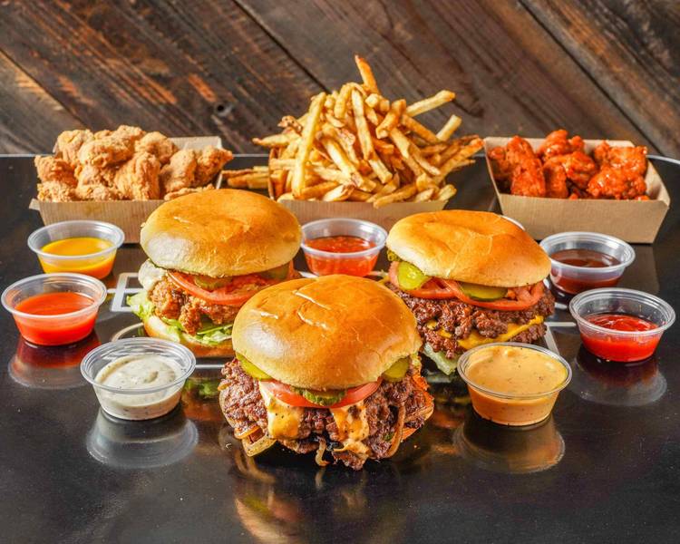 Juicy burger & Wings حلال Smash Burger (longwood)